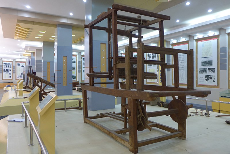 20世纪40年代大生产运动中地方干部用过的纺织机