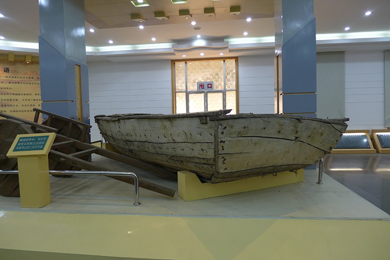 中华民国红28军东渡黄河时使用过的木船